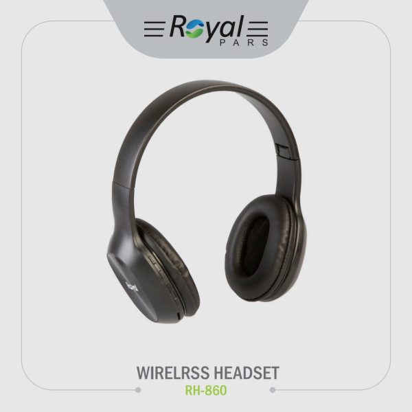 هدفون بلوتوثی رویال WIRELESS HEADSET RH-860