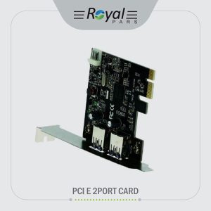 کارت تبدیل PCI E 2PORT CARD