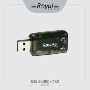 کارت صدا USB SOUND CARD مدل RS-501