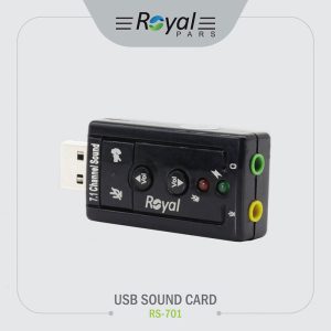 کارت صوتی USB SOUND CARD مدل RS-701