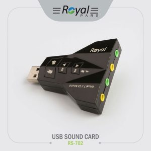 کارت صوتی USB SOUND CARD مدل RS-702