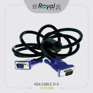 کابل VGA CABLE ROYAL 3+4 طول 3M
