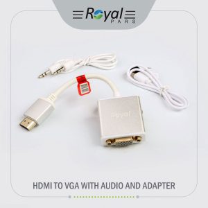 آداپتور HDMI TO VGA WITH AUDIO AND ADAPTER