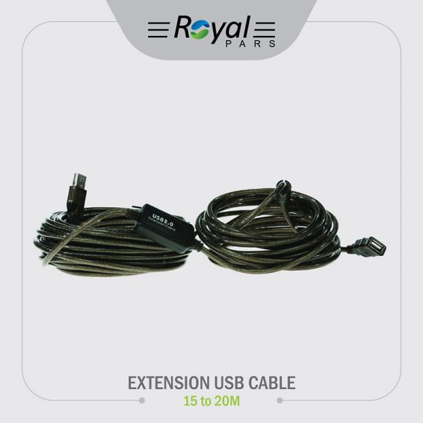 کابل EXTENSION USB CABLE طول 20M