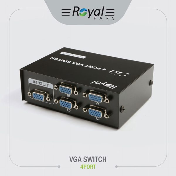 دیتا سوئیچ VGA SWITCH (4PORT)