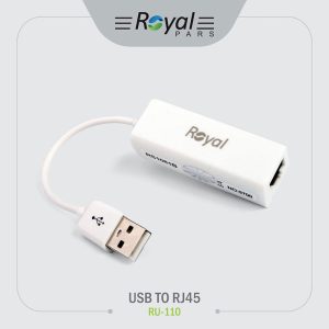 مبدل USB TO RJ45 مدل RU-110