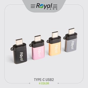 مبدل TYPE-C USB2 (4 COLOR)