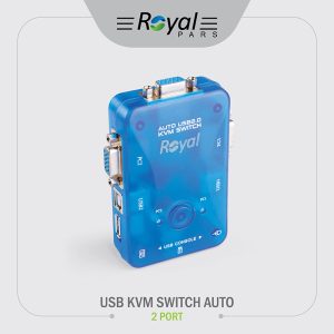 سوئیچ USB KVM SWITCH AUTO (2PORT)