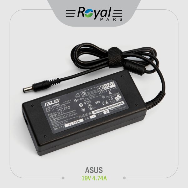 آداپتور لپ تاپ ASUS 19 V 4.74 A