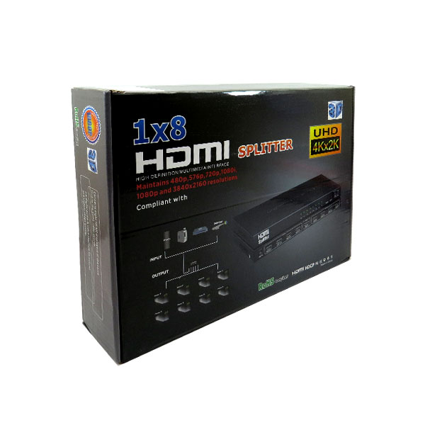 اسپلیتر HDMI هشت پورت HDMI SPLITTER