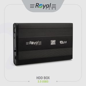 باکس هارد HDD BOX رویال 3.5 USB3