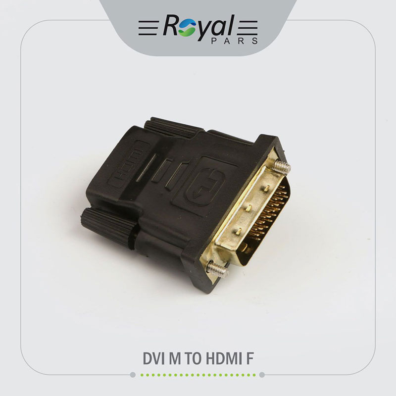 مبدل DVI M TO HDMI F