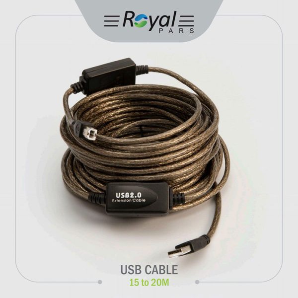 کابل USB CABLE طول 15M