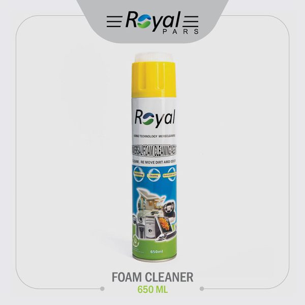 اسپری فوم تمیزکننده رویال FOAM CLEANER (650 ML)