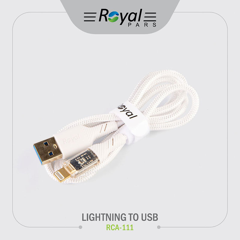 کابل موبایل LIGHTNING TO USB مدل RCA-111