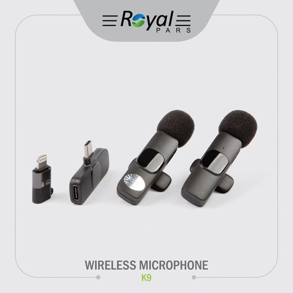 میکروفون یقه ای بی سیم WIRELESS-K9